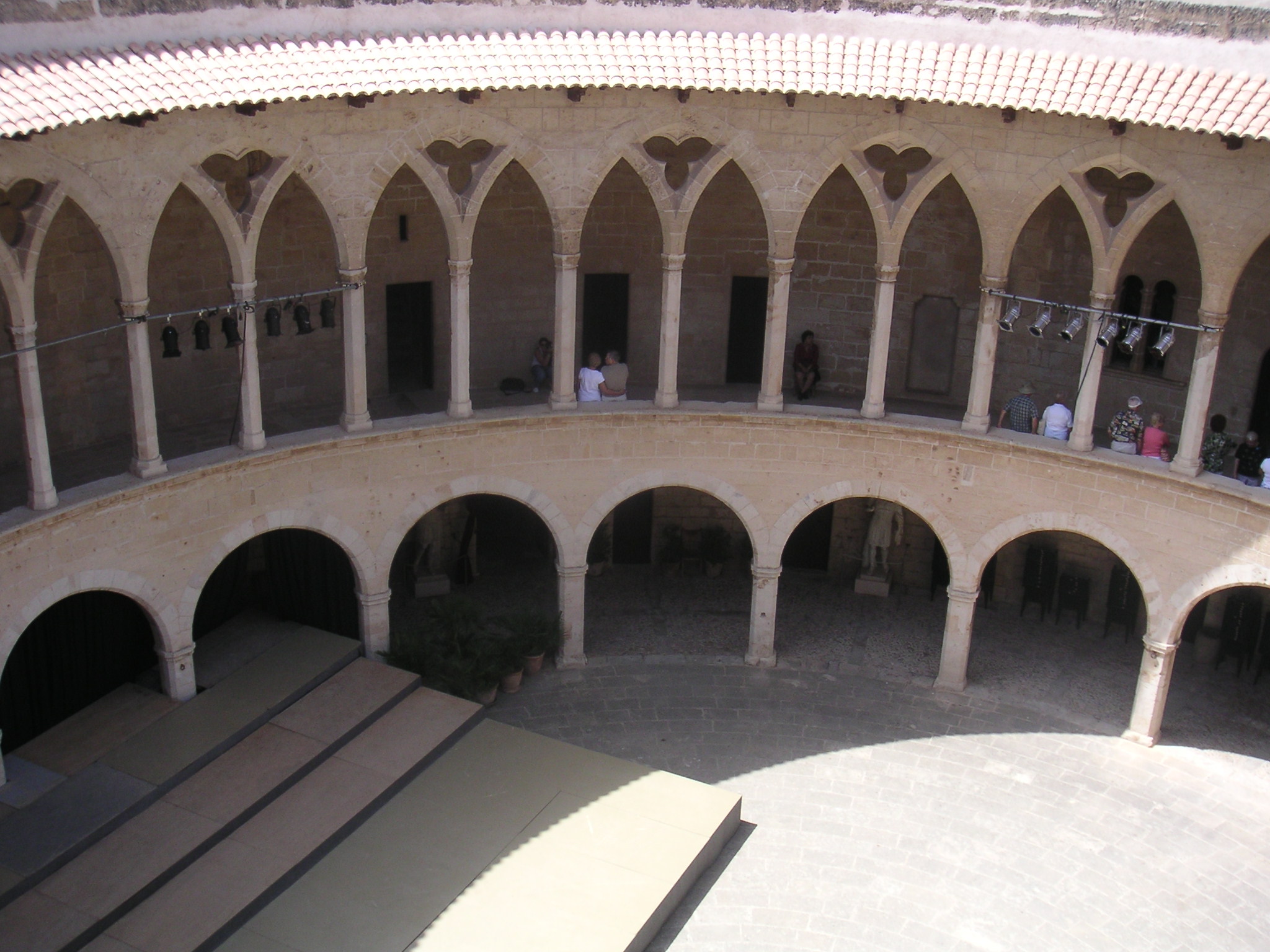castle from 2nd floor