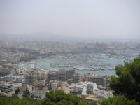 mallorca from castle