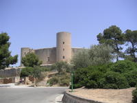 outside castle